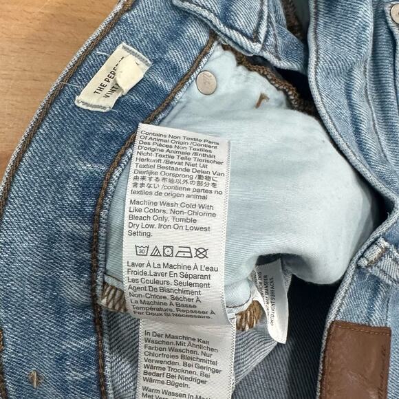 Madewell The Perfect Vintage Jean in Coffey Wash Worn In Edition size 24 - Picture 10 of 11